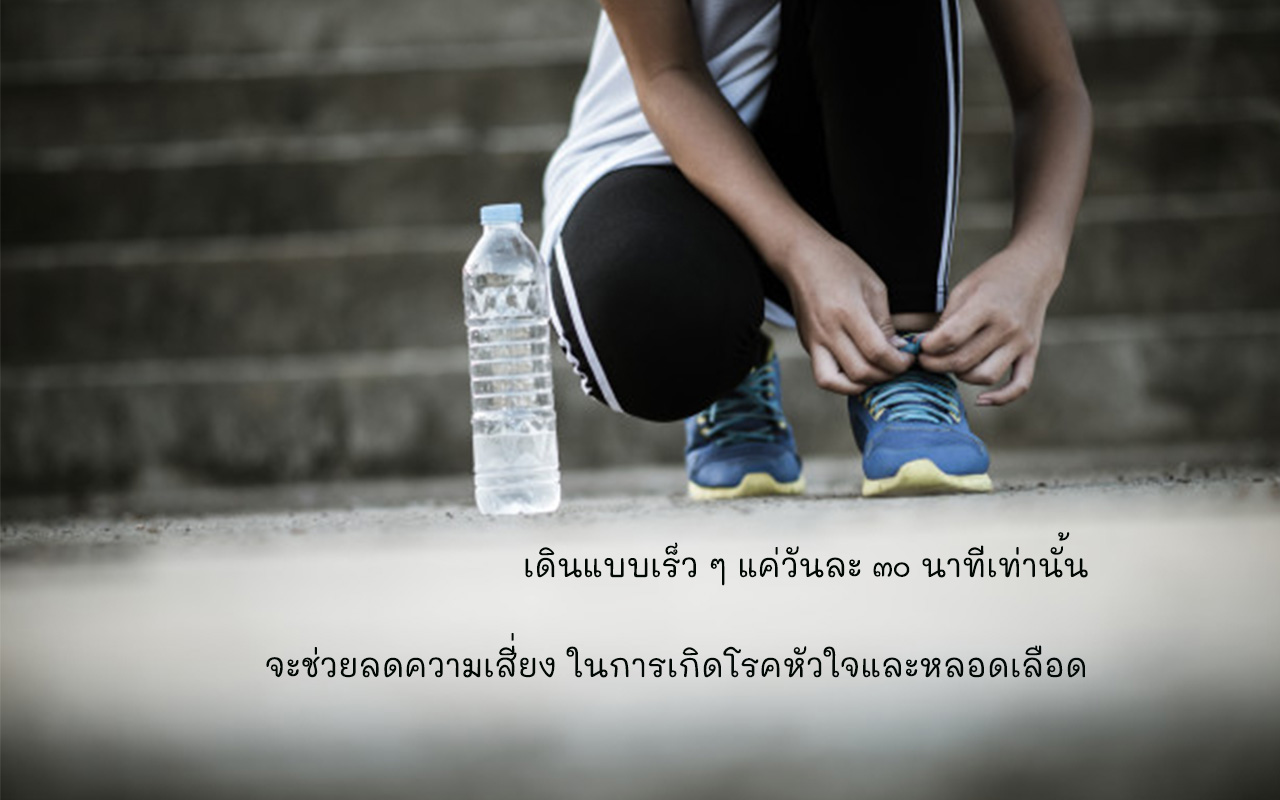 การเดินเพื่อสุขภาพ การเดินช่วยลดโรค งานเดิน ภาคใต้