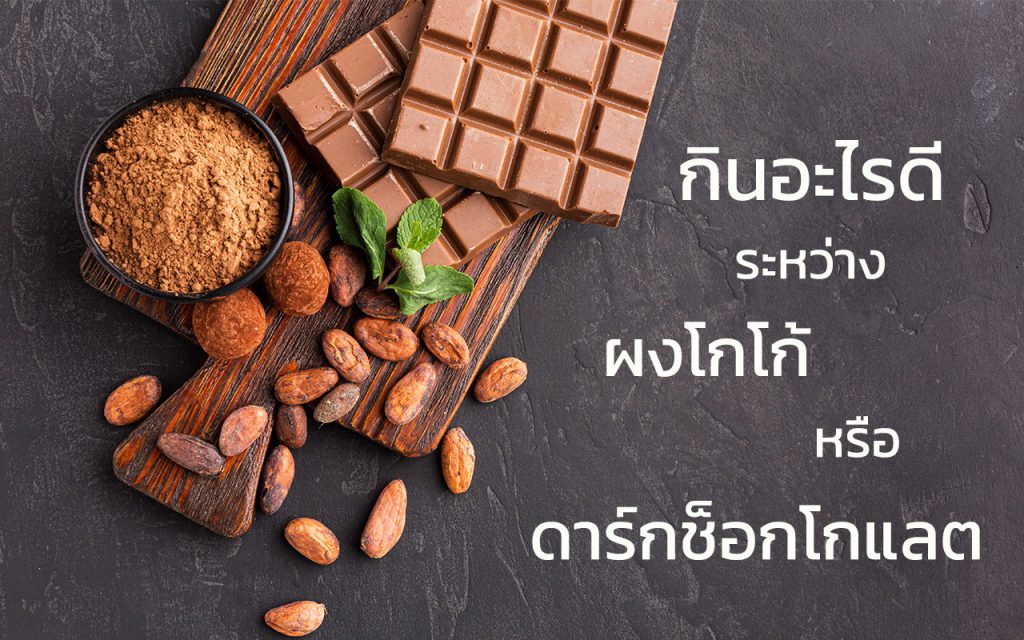 โกโก้กับดาร์กช็อกโกแลต