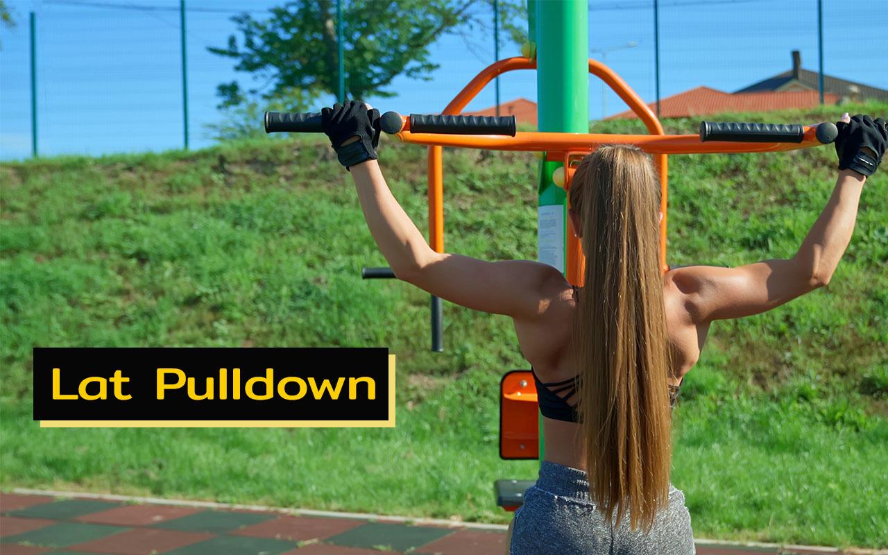 lat pulldown การออกกำลังกาย วิธีลดแขนใหญ่