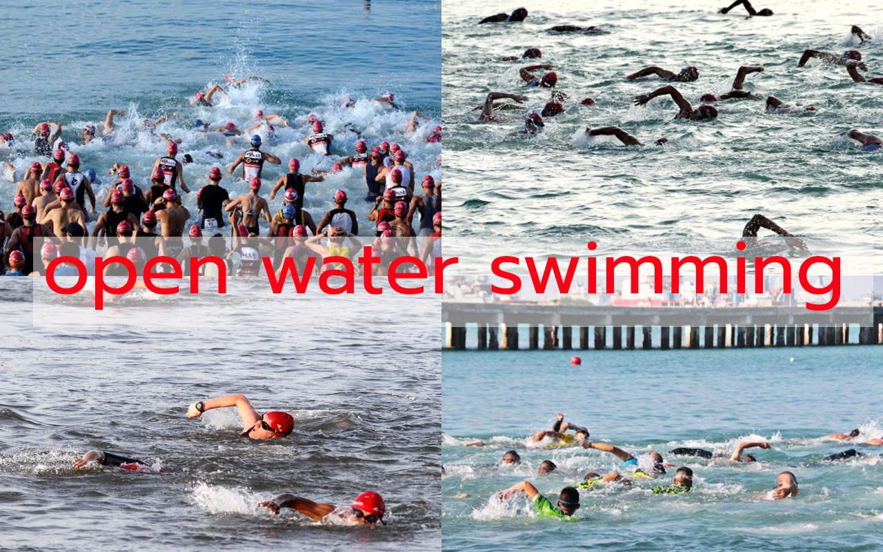ว่ายน้ำมาราธอน, open water swimming, ไตรกีฬา