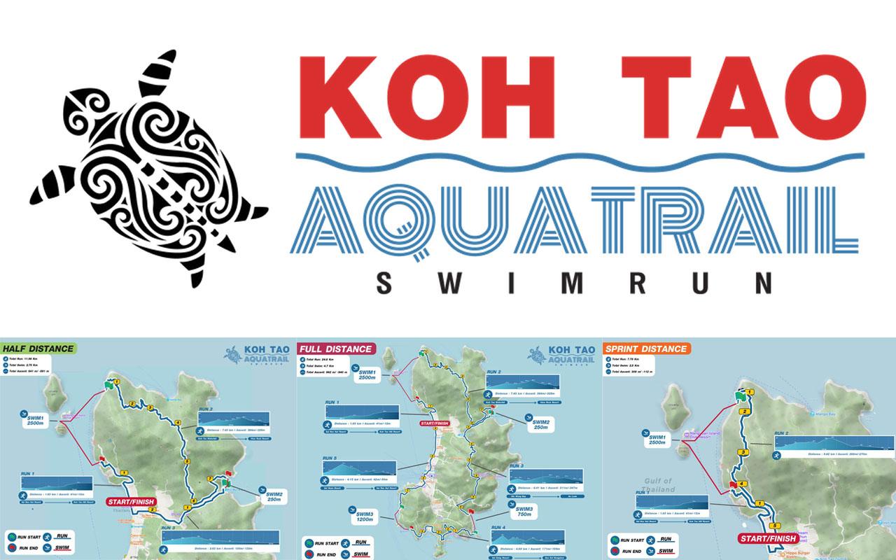 Koh Tao AQUATRAIL Swimrun งานวิ่งเทรล 2022