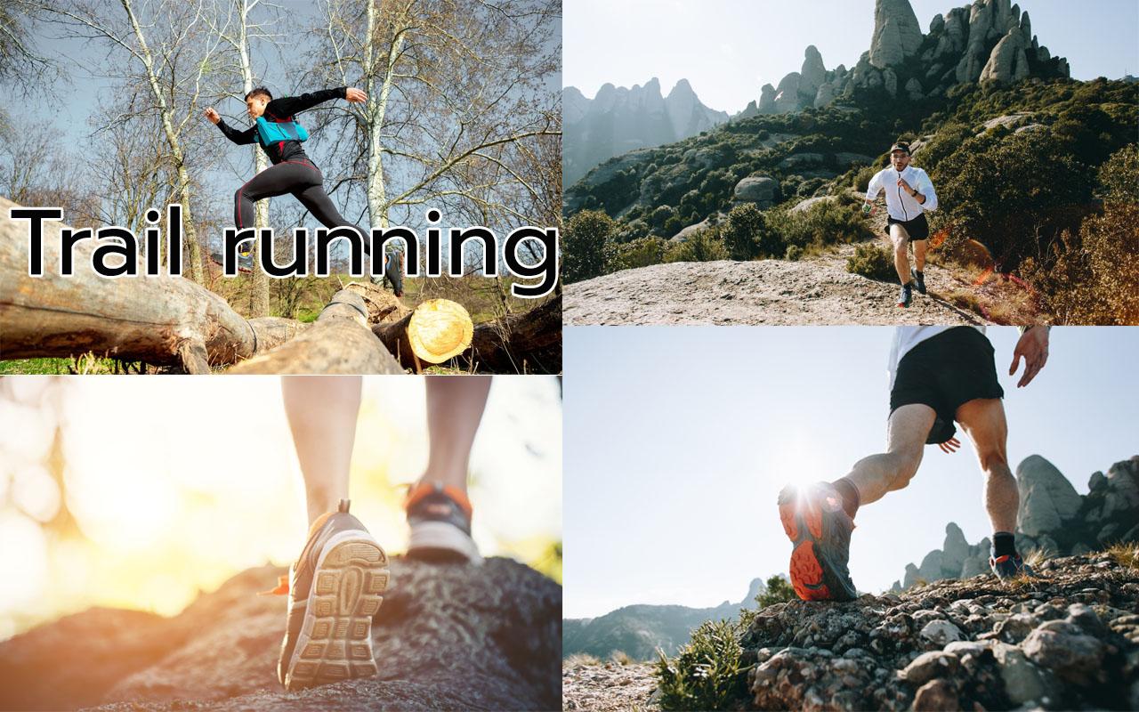Trail running running วิ่งมาราธอน