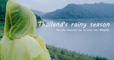 Thailand's rainy season. Travel in Thailand