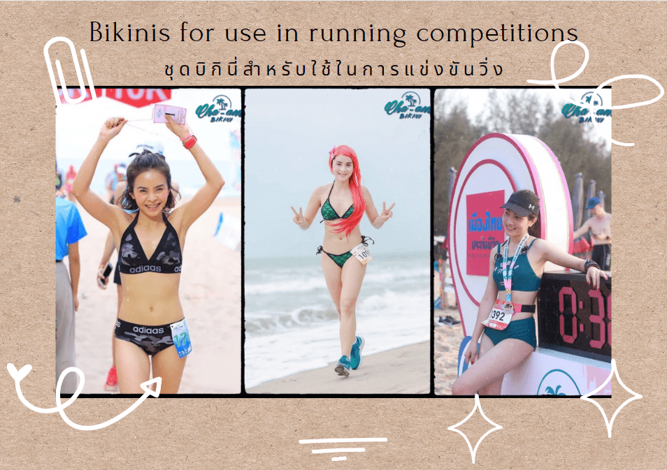 MINI MARATHON HALF MARATHON Cha-am Beach Bikini Beach Run