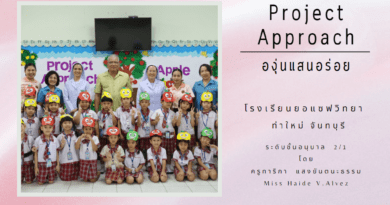 โครงงานอนุบาล โครงงานปฐมวัย