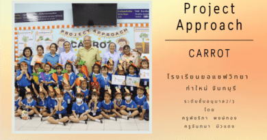 Project Approach เรื่อง แครอท