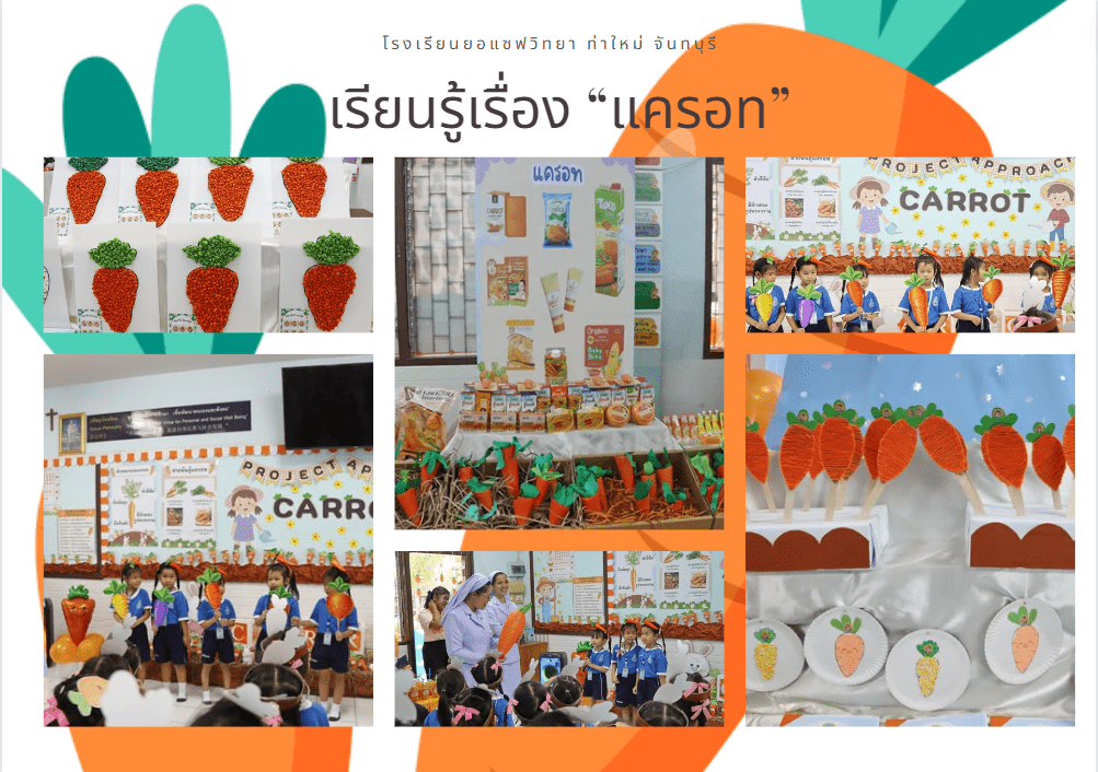 โครงงานปฐมวัย โครงงานอนุบาล