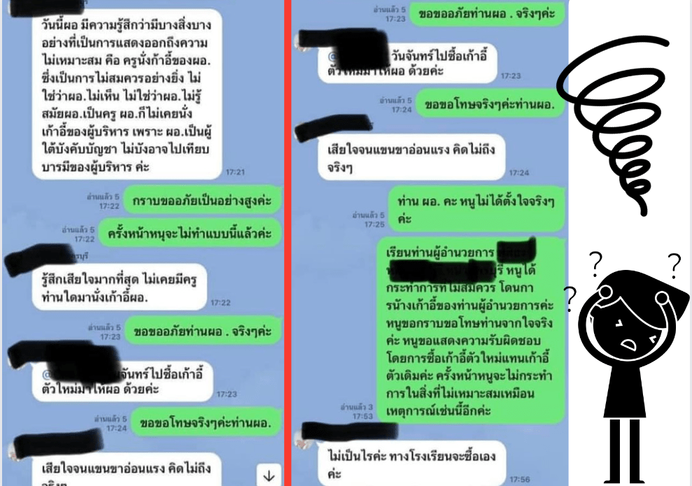 ผอ. ตำหนิครู