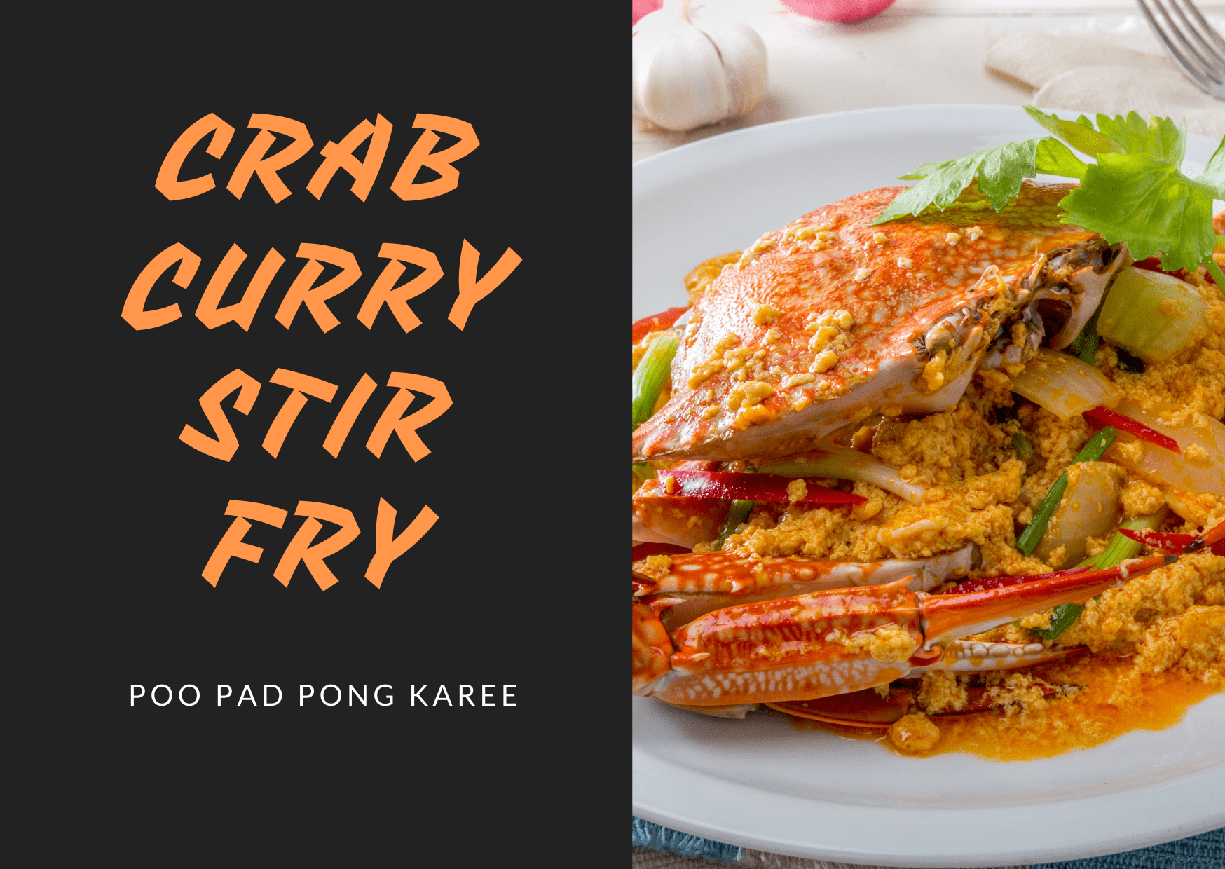 Crab Curry Stir-Fry