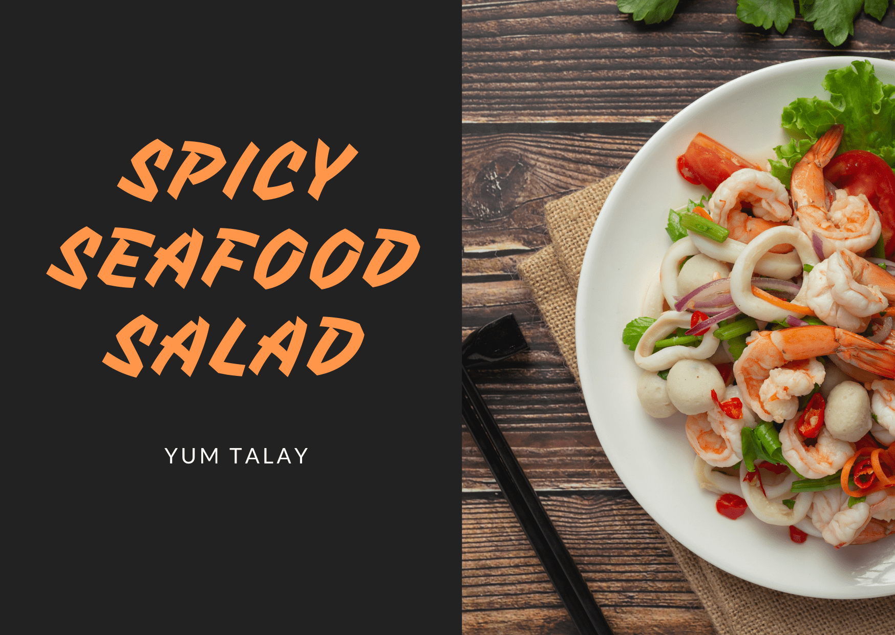 Spicy Seafood Salad